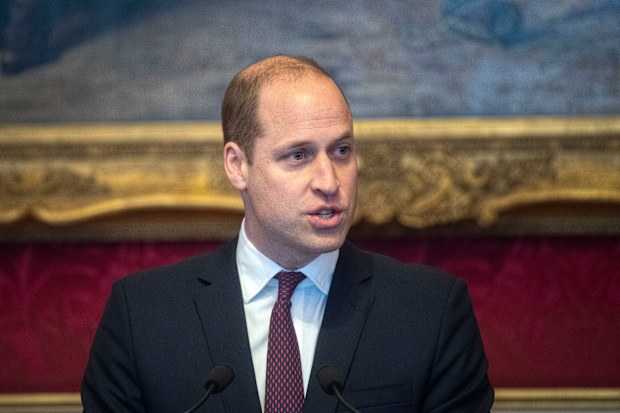 The Duke of Cambridge, as President of United for Wildlife, makes a speech during the meeting of the United for Wildlife Taskforces at St James's Palace, London. 