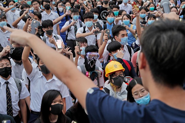 Hong Kong has been the scene of tense anti-government protests for nearly three months.  (AP Photo/Kin Cheung)