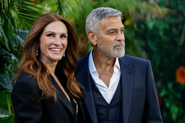 Julia Roberts and George Clooney
