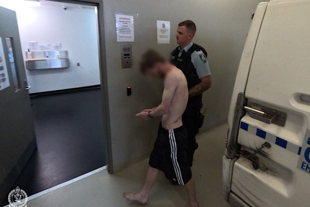 NSW Police share arrest vision of two men over the alleged kidnapping and death of Chris Baghsarian