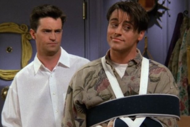 Matt LeBlanc, Friends, reunion, injury, couch-fight scene, Matthew Perry