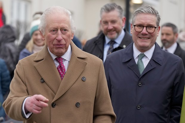 King Charles III and Sir Keir Starmer