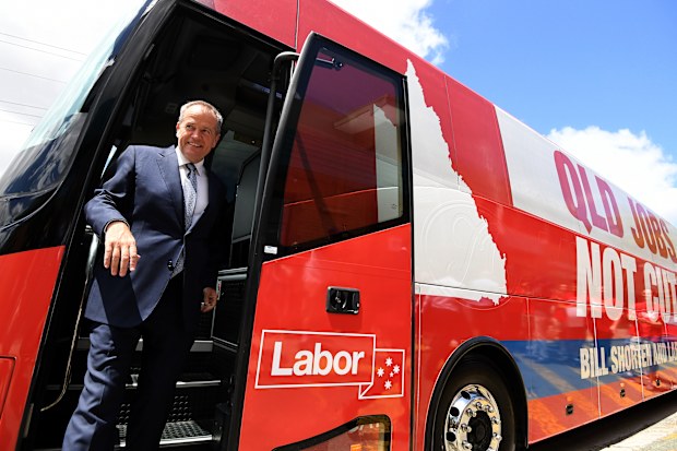 Labor and Bill Shorten are hitting the road to tour marginal Queensland seats.