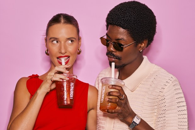 KFC's new KWENCH by KFC drinks range, being tested in Australia for the first time
