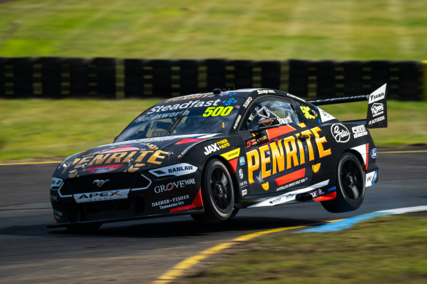 Lee Holdsworth pilots the No.26 Penrite Racing Ford Mustang in Supercars for Grove Racing.