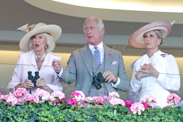 queen camilla and the duchess of edinburgh at royal ascot