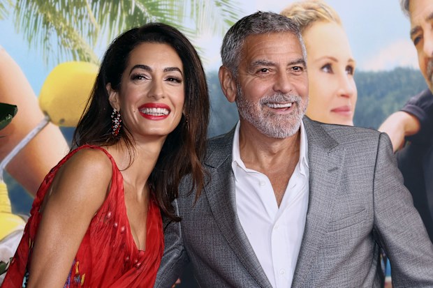 Amal Clooney and George Clooney