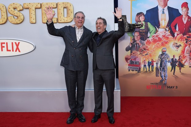 Michael Richards and Jerry Seinfeld