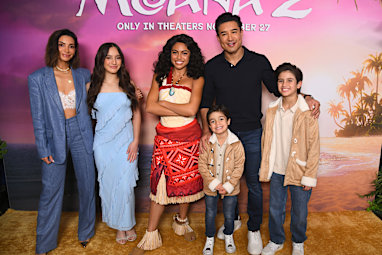 Francesca Lopez, Santino Lopez, Mario Lopez and Dominic Lopez