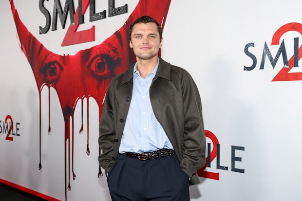 LOS ANGELES, CALIFORNIA - OCTOBER 14: Ray Nicholson attends the Global Premiere of Smile 2 at Paramount Pictures Studios on October 14, 2024, in Los Angeles, California. (Photo by Phillip Faraone/Getty Images for Paramount Pictures)