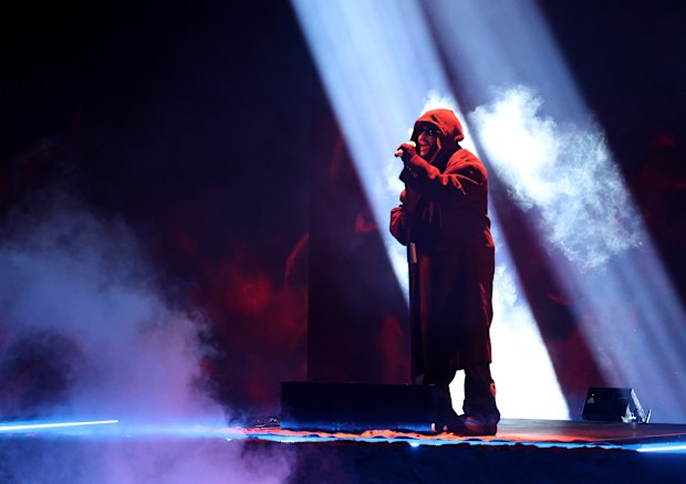 The Weeknd performs onstage during the 67th GRAMMY Awards at Crypto.com Arena on February 02, 2025 in Los Angeles, California.