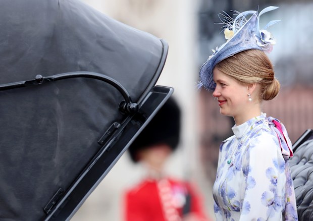  Lady Louise Windsor during Trooping the Colour at Buckingham Palace on June 15, 2024 in London, England. Trooping the Colour is a ceremonial parade celebrating the official birthday of the British Monarch. 