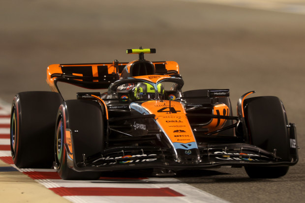 Lando Norris finished 17th in the season-opening Bahrain Grand Prix after hydraulic issues.