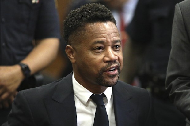 Cuba Gooding Jr. appears in court in New York on Thursday, Oct. 31, 2019.