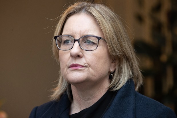The Age, News. Premier Jacinta Allan  making an announcement regarding housing developments in wealthier suburbs. Pic SImon Schluter 10 September 2025