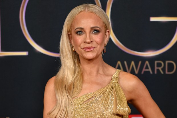 SYDNEY, AUSTRALIA - AUGUST 03: Carrie Bickmore attends the 65th TV WEEK Logie Awards at The Star on August 03, 2025 in Sydney, Australia. (Photo by James Gourley/Getty Images for TV WEEK Logie Awards)