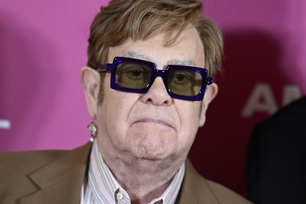 Elton John attends the Elton John: Never Too Late Headline Gala during the 68th BFI London Film Festival at The Royal Festival Hall on October 10, 2024 in London, England. 