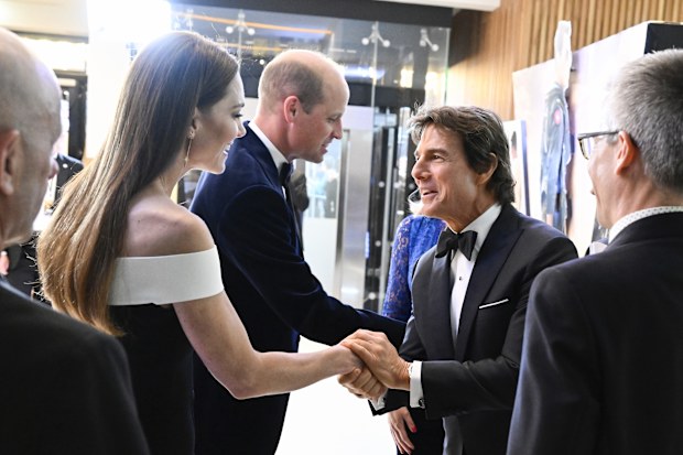 Tom Cruise and Prince William
