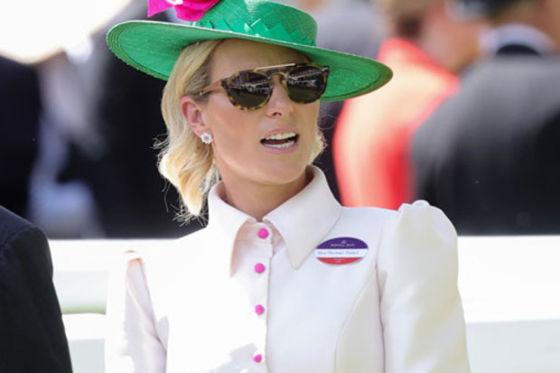 Zara Phillips in the parade ring during Royal Ascot 2022 at Ascot Racecourse on June 16, 2022 in Ascot, England