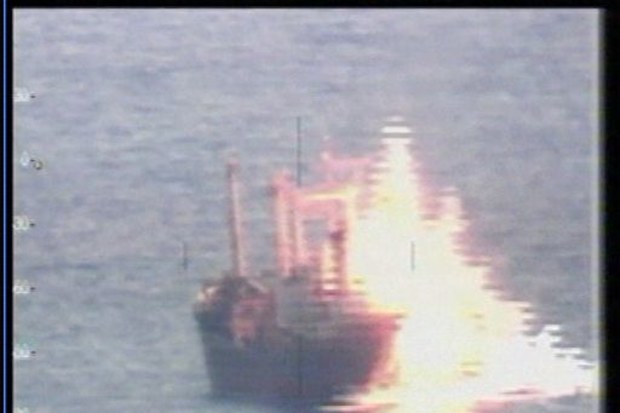 The Pong Su was sunk 140 kilometres off the NSW coast by a bomb dropped from an RAAF jet fighter.