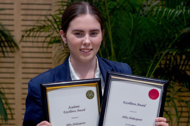 Uni fee hikes aren't deterring Year 12 student Abby Shakespeare to study an arts degree. 