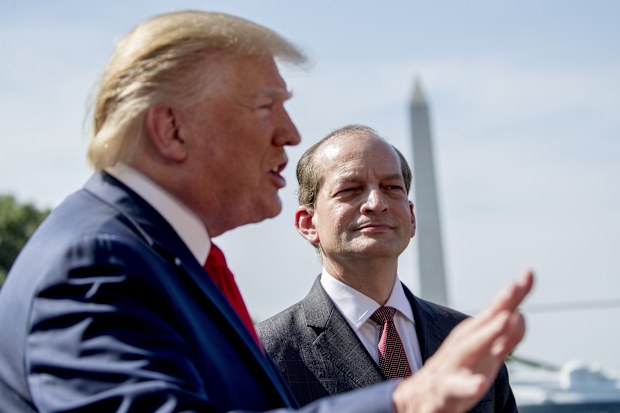 Donald Trump appointed Alex Acosta, the prosecutor who gave Jeffrey Epstein a sweetheart deal, to the cabinet.