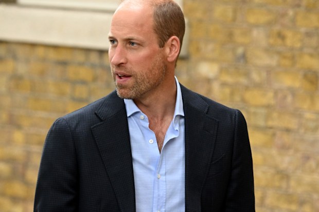 Prince William with a beard
