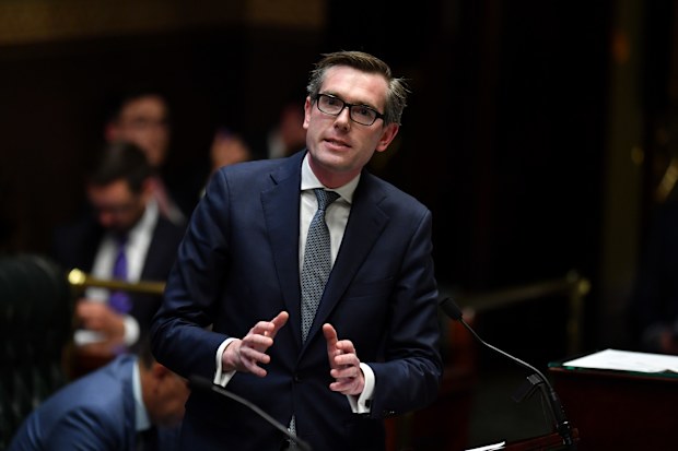 NSW Treasurer DOminc Perrottet is on the cusp of nominating for a fellow MPs seat.