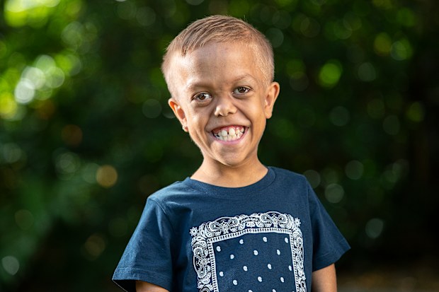 Quaden Bayles poses for a portrait on April 13, 2020 in Brisbane. (Photo by Jono Searle/Getty Images)