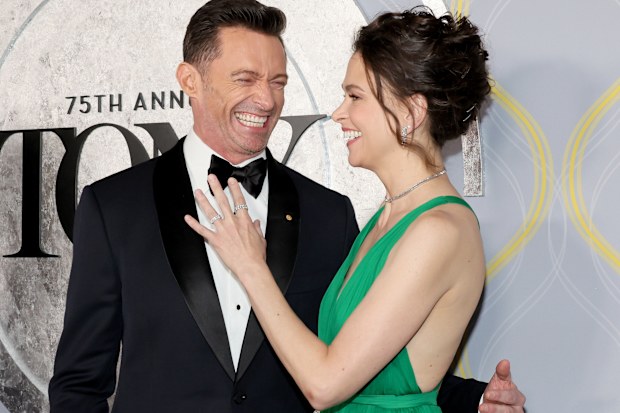 Hugh Jackman and Sutton Foster