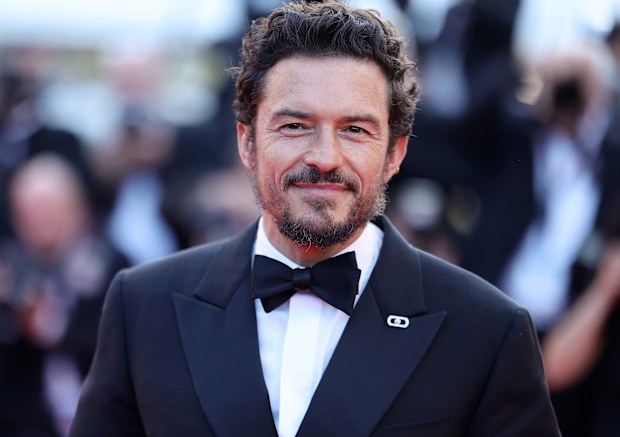 Orlando Bloom at the Elemental screening during the 76th annual Cannes film festival at Palais des Festivals on May 27, 2023 in Cannes, France. 