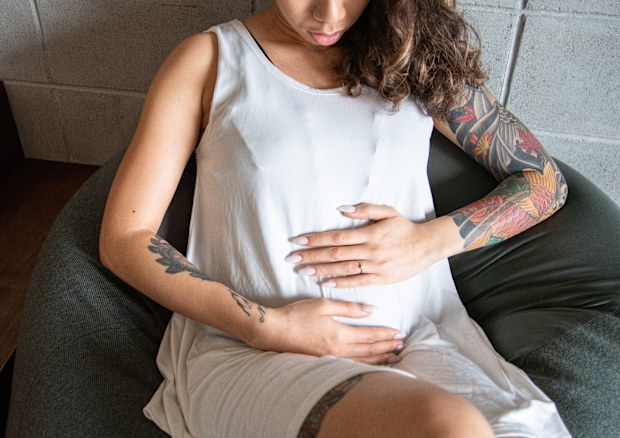 Pregnant woman
