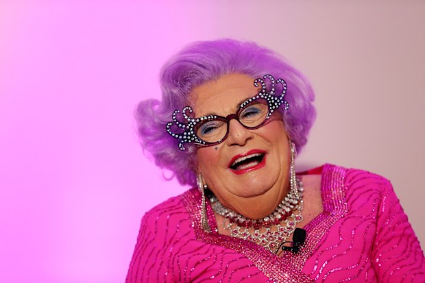 Barry Humphries as Dame Edna Everage