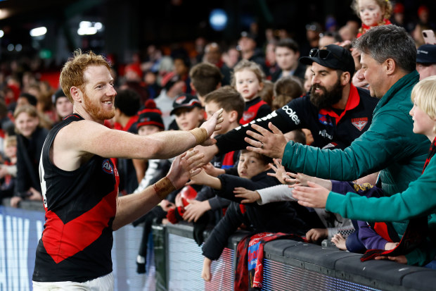 Essendon fans flocked to Marvel Stadium and the MCG in 2023.