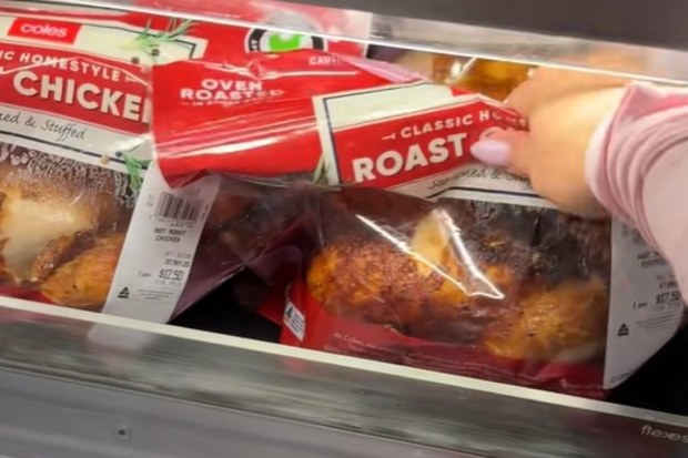 coles roast chicken free tiktok content creator miranda brady
