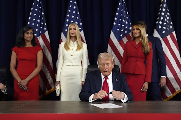 Ivanka Trump and Melania Trump