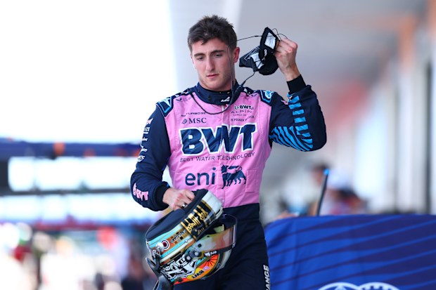 Jack Duhan entrou no batido durante o sprint diante do Grande Prêmio de Miami. 