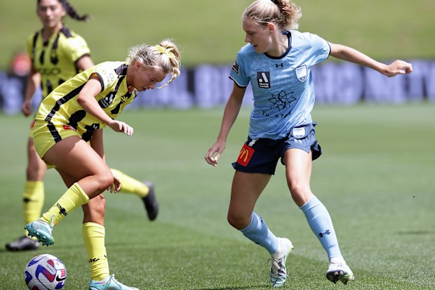 teigan collister plays for sydney FC in the liberty a-league