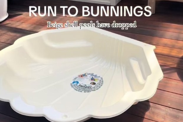 bunnings pastel clam shells