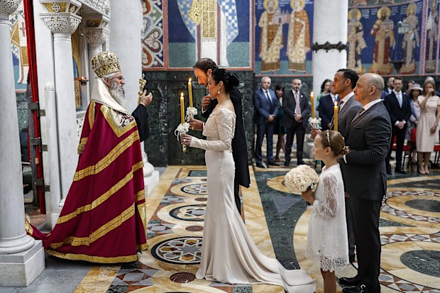 Serbia's Prince Dushan marries in royal wedding