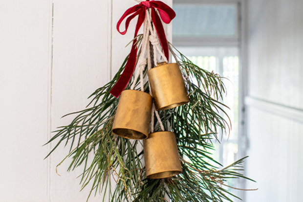 Christmas bell decoration DIY