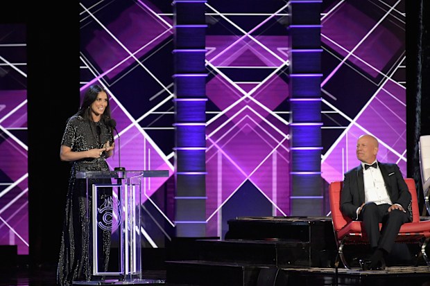 Demi Moore, Bruce Willis, relationship timeline, roast, comedy central