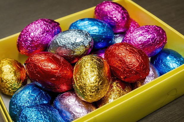 Easter eggs photo