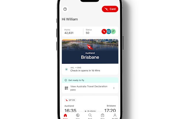 Passengers on some flights have been the first to enter Australia without filling out the dreaded Incoming Passenger Card.