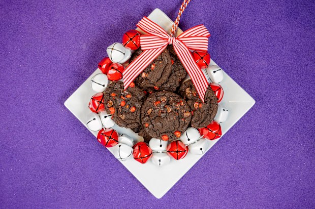 Christmas Subway Cookie