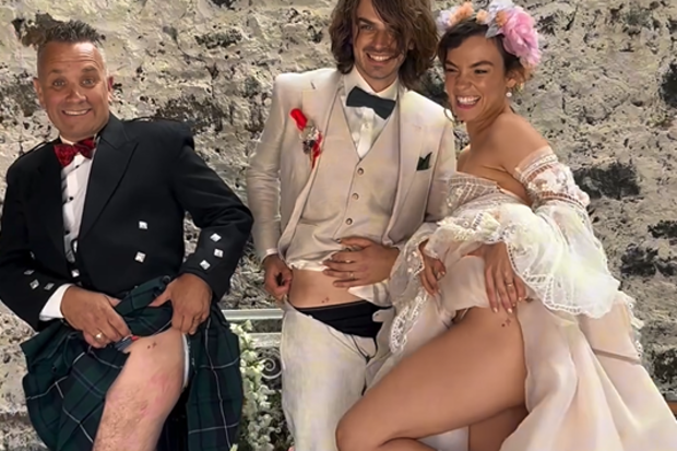 Chloe Hayden wedding tattoos