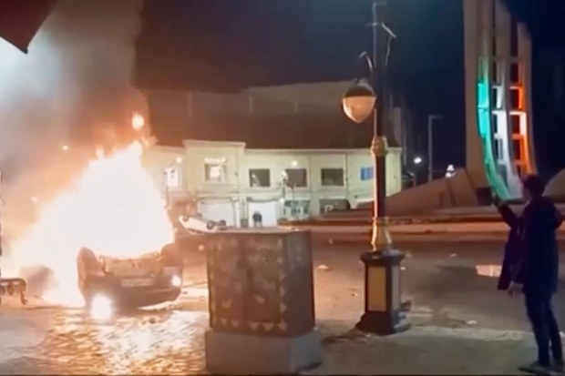 Mass protests have broken out nationwide in Iran, including in the city of Zanjan.