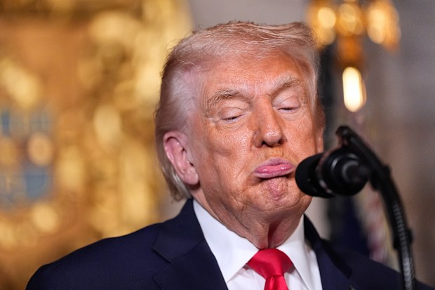 Trump bemoans destroyed reputations from Epstein files in first public ...