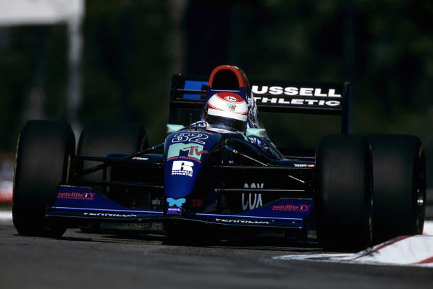 Roland Ratzenberger, Simtek-Ford S941, Grand Prix of San Marino, Autodromo Enzo e Dino Ferrari, Imola, 01 May 1994. Roland Razenberger during practice  for the 1994 San Marino Grand Prix in Imola, where he was killed during qualifying. (Photo by Paul-Henri Cahier/Getty Images)