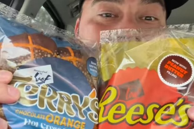 iga hot cross buns Terry's Chocolate Orange and Reese's